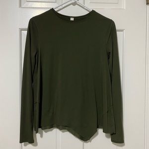 Olive Green lululemon top
